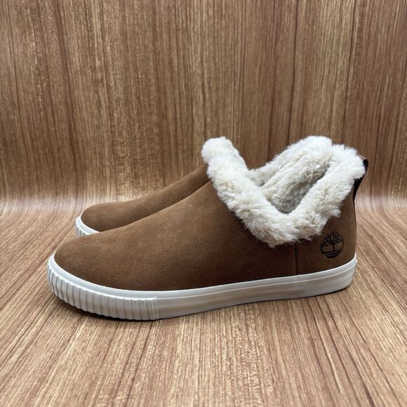 Timberland Women's Skyla Bay 2.0 Warm Lined Sneakers Brown Size 8.5 - Picture 4 of 8